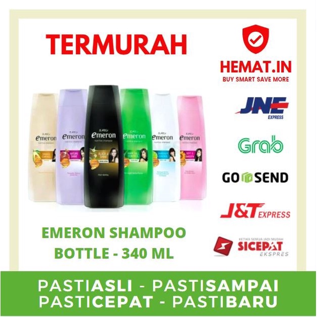 Jual Emeron Shampoo Bottle Sampo Emeron Botol 340 Ml 340ml Shopee