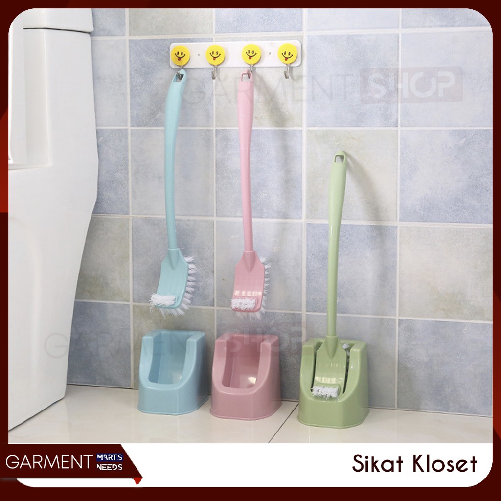 Jual Sikat Kloset Wc Lantai Toilet 2 Sisi Bulu Kamar Mandi Serbaguna