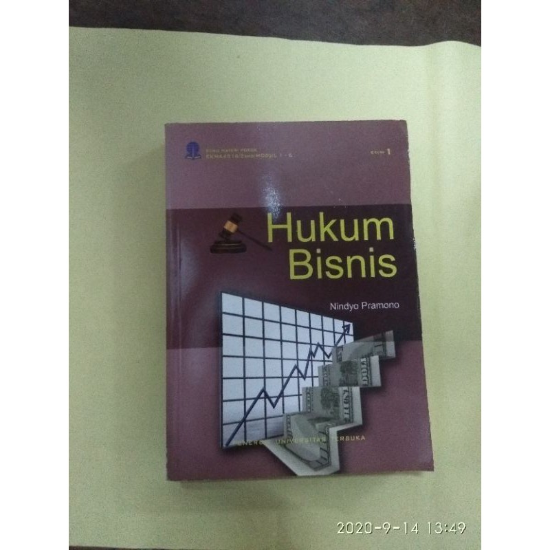 Jual Buku HUKUM BISNIS By UT | Shopee Indonesia