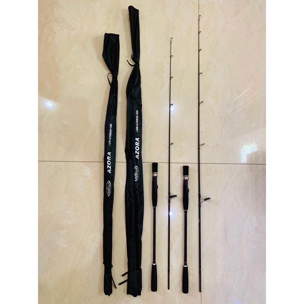 Jual Joran SOLID CARBON AXELLA Azora Light Jigging | Shopee Indonesia