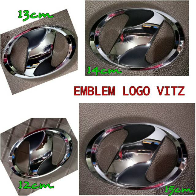 Jual Emblem Logo Vitz Vellfire Ukuran Cm Cm Cm Cm Shopee