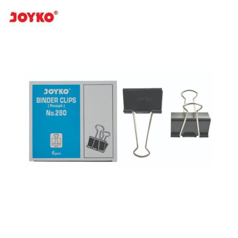 Jual Binder Clip Penjepit Kertas Klip Kertas Joyko No Shopee Indonesia