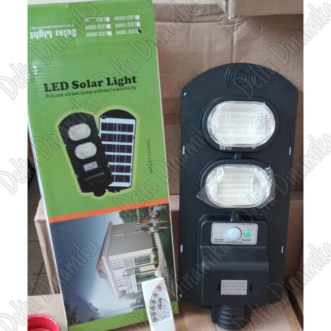 Jual lampu jalan solar cell 100 Watt / PJU all in one 100watt / PJUTS ...