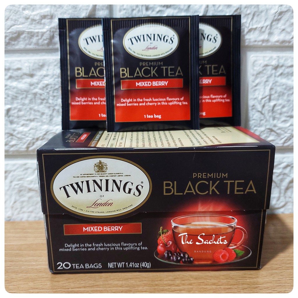 Jual Twinings Premium Black Tea Mixed Berry Sachet | Shopee Indonesia