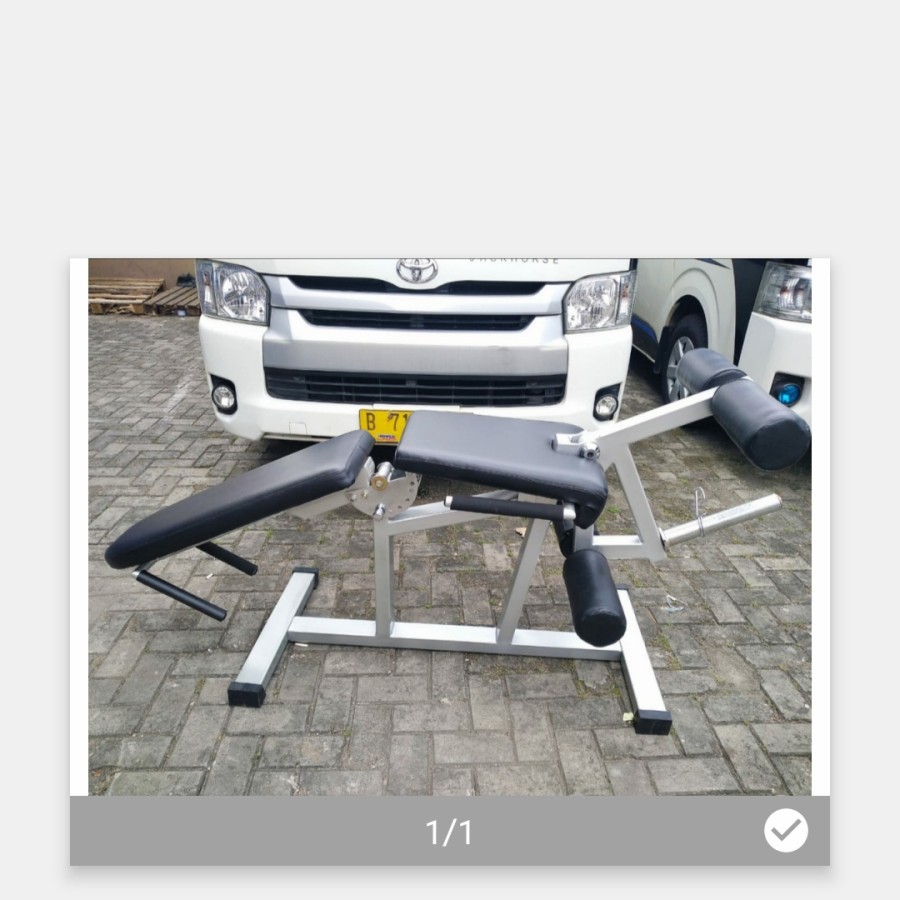 Jual ALAT FITNESS ADJUSTABLE BENCH / SIT UP BENCH Shopee Indonesia