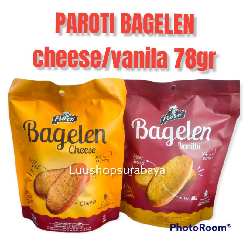 Jual Paroti Bagelen Roti Kering Keju/Vanila Paroti 72gram | Shopee ...