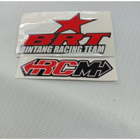 Jual STIKER STICKER LOGO BRT ORI ORIGINAL BRT RACING ASLI | Shopee ...