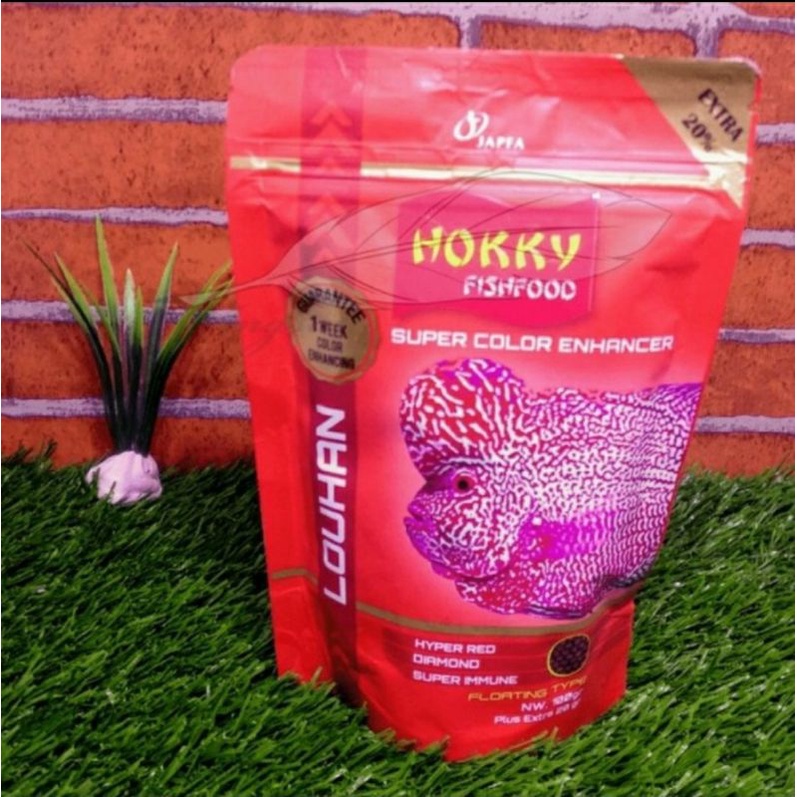 Jual hokky lohan color makanan ikan lohan hokky color lohan | Shopee ...