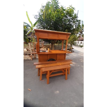 Jual GEROBAK ANGKRINGAN MURAH / GEROBAK WEDANGAN KOPI JOS | Shopee ...