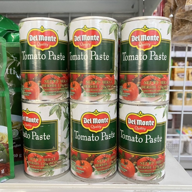 Jual DELMONTE TOMATO PASTE / PASTA TOMAT 170GR Shopee Indonesia