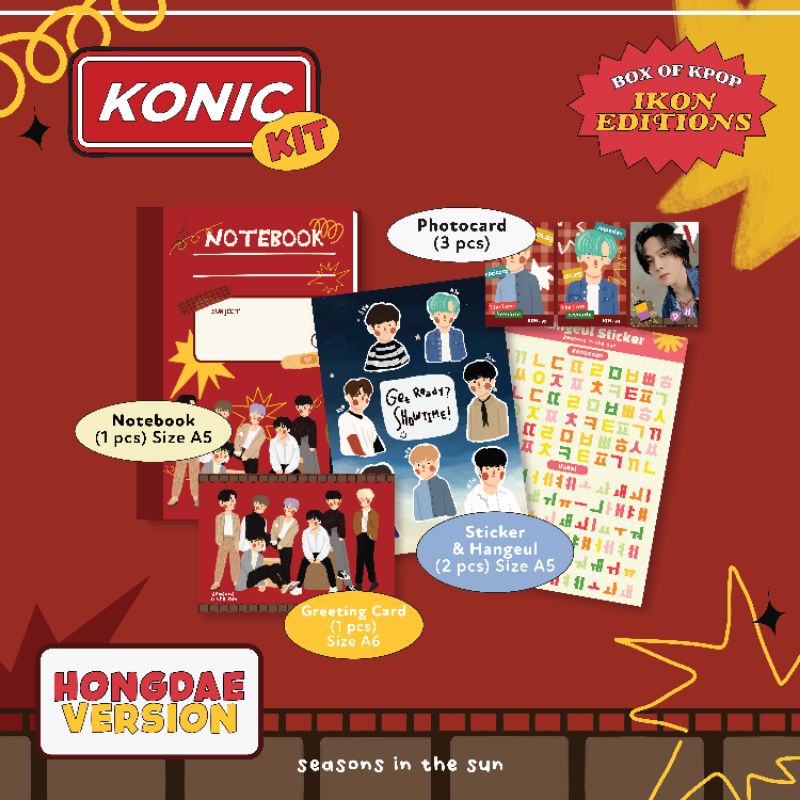 Jual [BOX OF KPOP] KONIC KIT - iKON | Shopee Indonesia