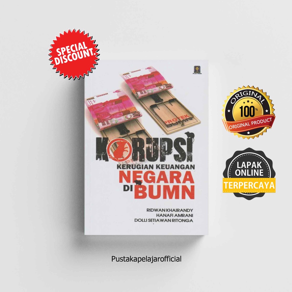 Jual Buku Original Korupsi Kerugian Keuangan Negara Di Bumn Ridwan