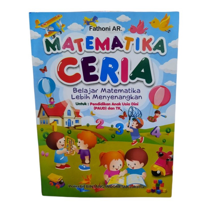 Jual Buku Matematika Ceria - Buku Anak Belajar Matematika PAUD Dan TK ...