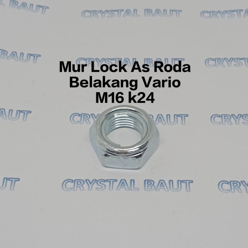 Jual Mur As Roda Belakang Vario M16 K24 Mur lock as roda vario beat ...