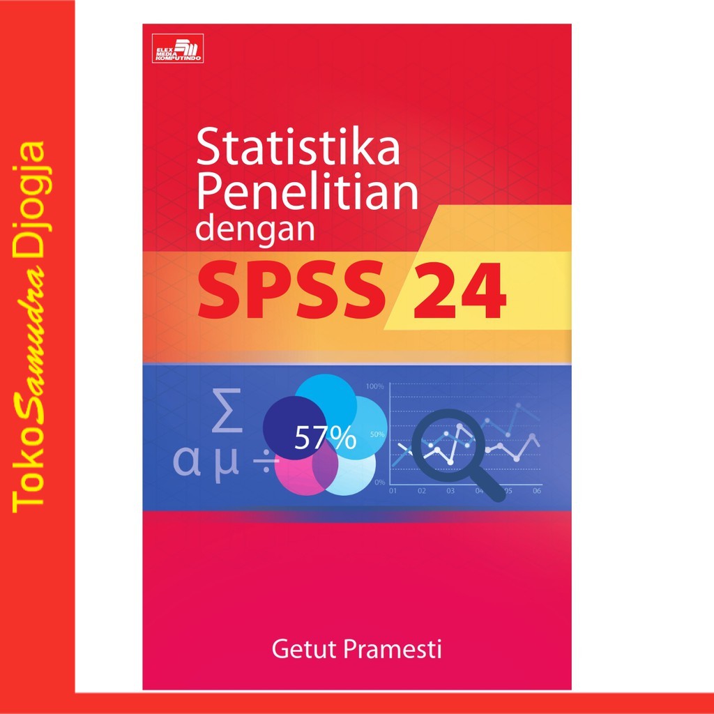 Jual Buku Statistika Penelitian Dengan Spss 24 Getut Pramesti Shopee