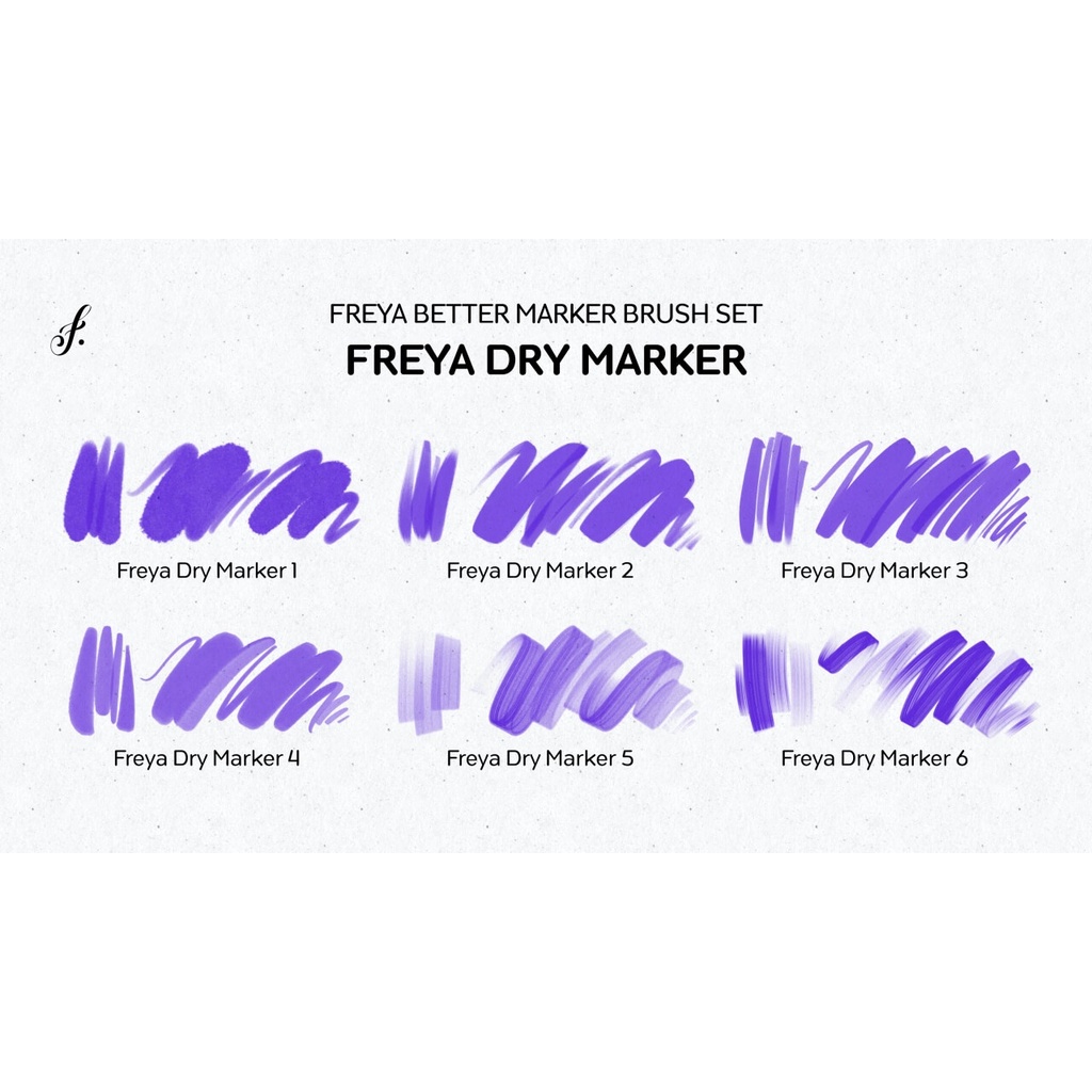 Jual Procreate Brush - Freya Marker Brushes for Procreate | Shopee ...