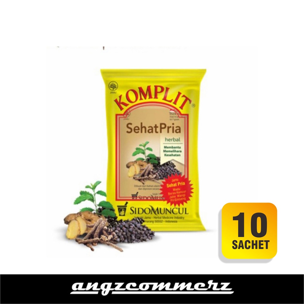 Jual Sidomuncul Jamu Komplit Sehat Pria 10 Sachet Shopee Indonesia