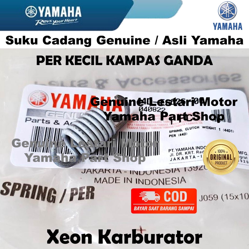 Jual Spring Per Kecil Kampas Ganda Sentri Xeon Karburator Asli Yamaha ...