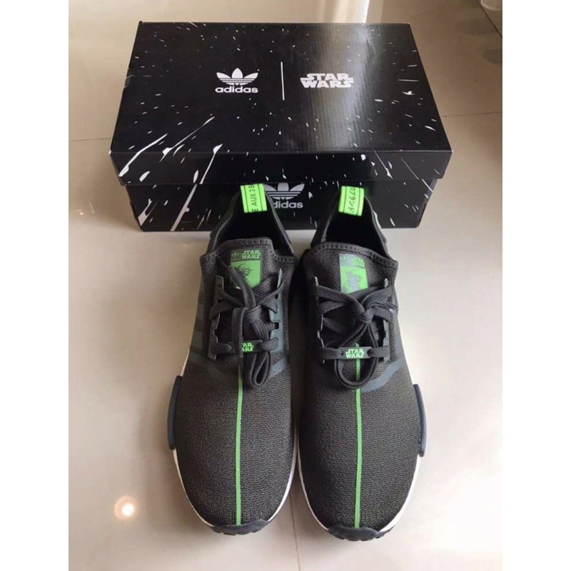 Jual Adidas NMD R1 STAR WARS YODA LIMITED EDITION 100% Original 100% New  Yeezy | Shopee Indonesia