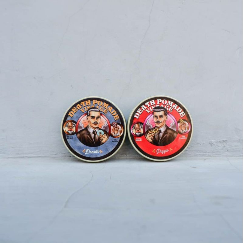Jual Death Pomade Oilbased Pizza Donuts + Bonus Sisir & Sticker ...