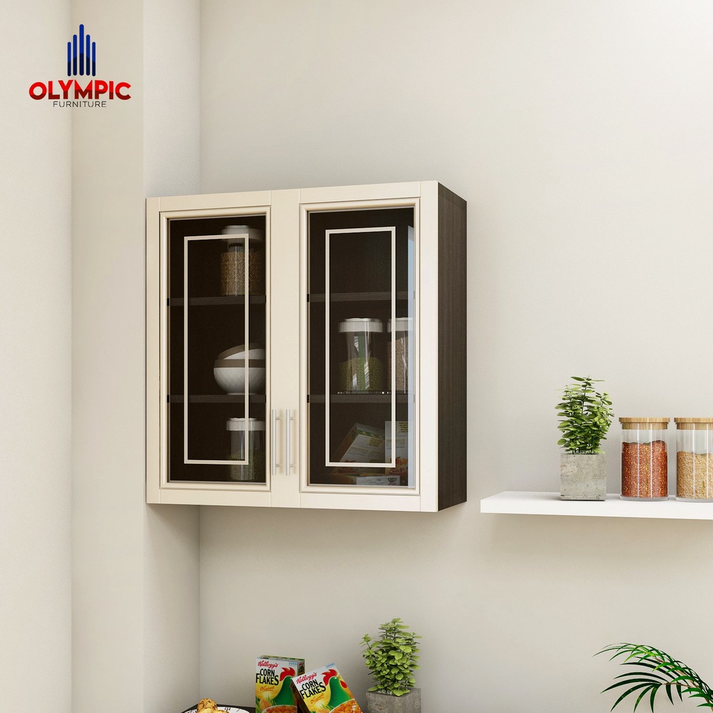 MORE Olympic Kitchen Set Atas 2 Pintu / Rak Dapur / Kabinet Atas - KKD010880i