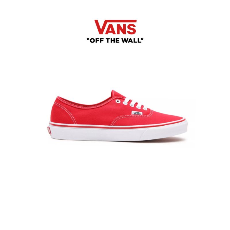 Jual Vans Authentic Red Classic Original Shopee Indonesia