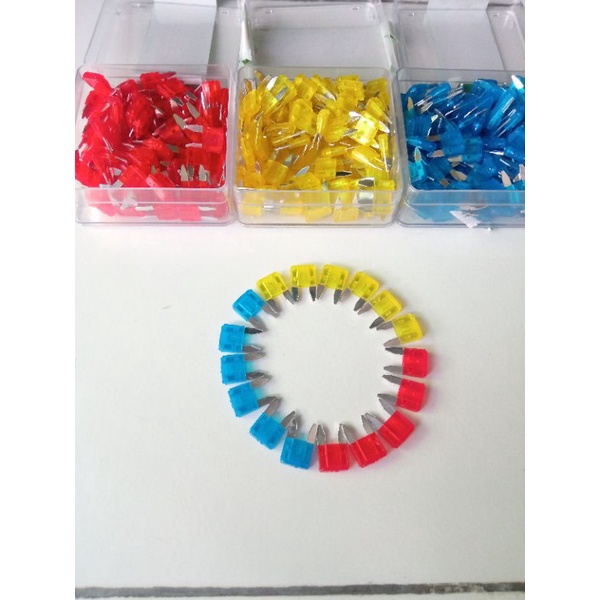 Jual fuse DX 10A 15A 20A sekring tancap kecil | Shopee Indonesia