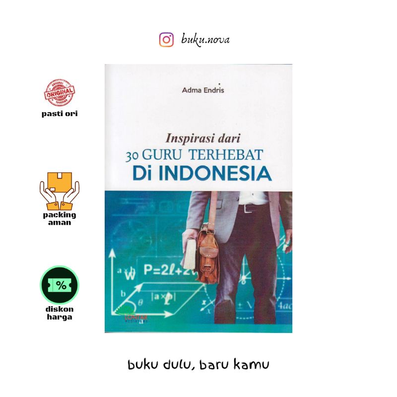 Jual Buku Inspirasi Dari 30 Guru Terhebat Di Indonesia | Shopee Indonesia