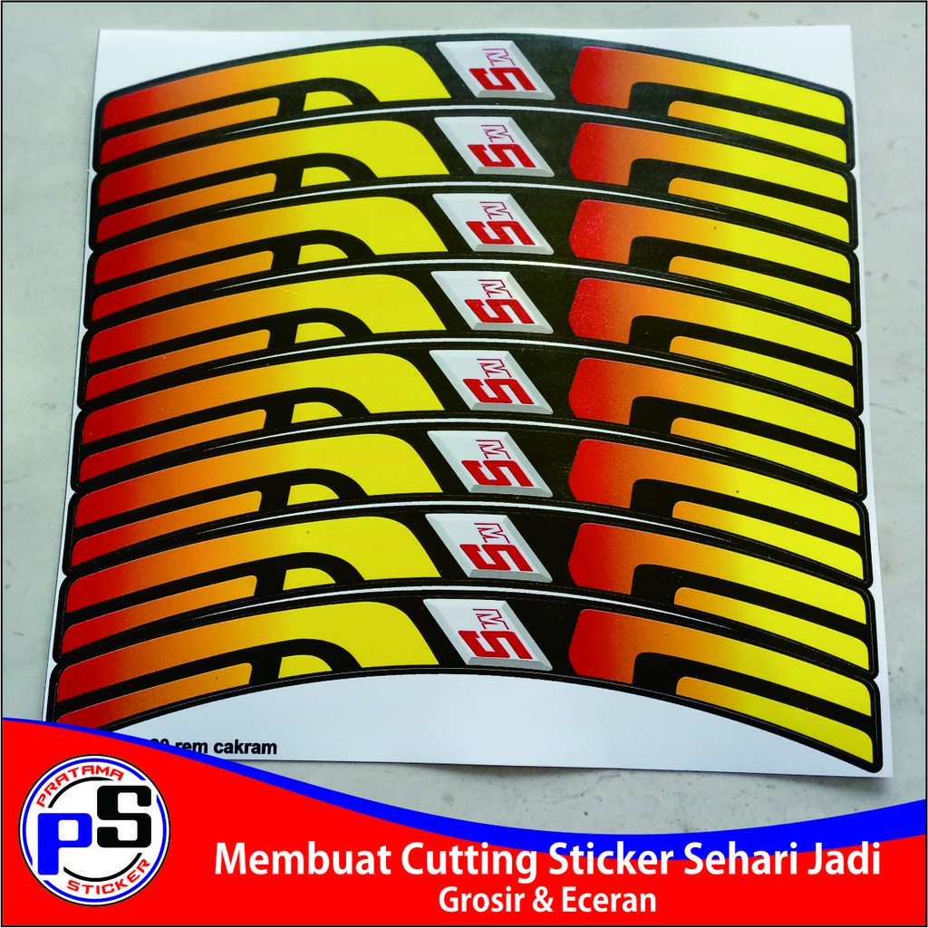 Jual Sticker Decal Rims Velg 20 Enve Sepeda Minion rem cakram | Shopee ...