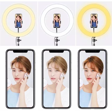 Ring Light 26cm Tripod 2.1m Lampu Makeup Lampu Selfie Lampu Vlog