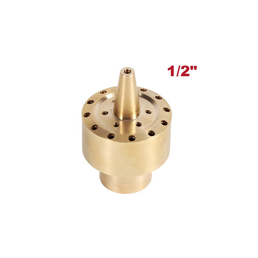 Jual Nozzle Air Mancur Tipe Kolom 1/4 1/2 Inci Warna Brass Shopee