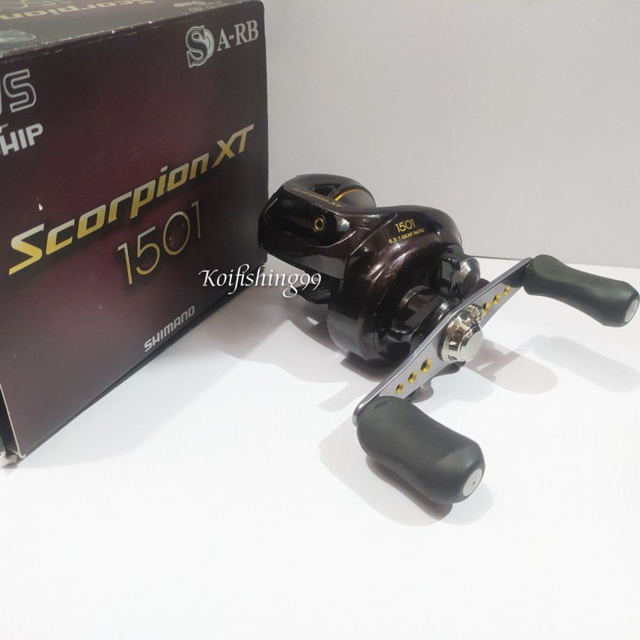 Shimano 09 Scorpion XT 1501 Left Handed Baitcasting Reel for sale online