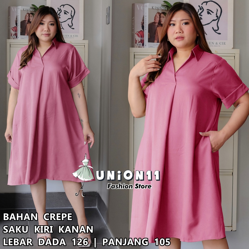 Jual Union Dress Jumbo Wanita Ld Baju Jumbo Wanita Baju