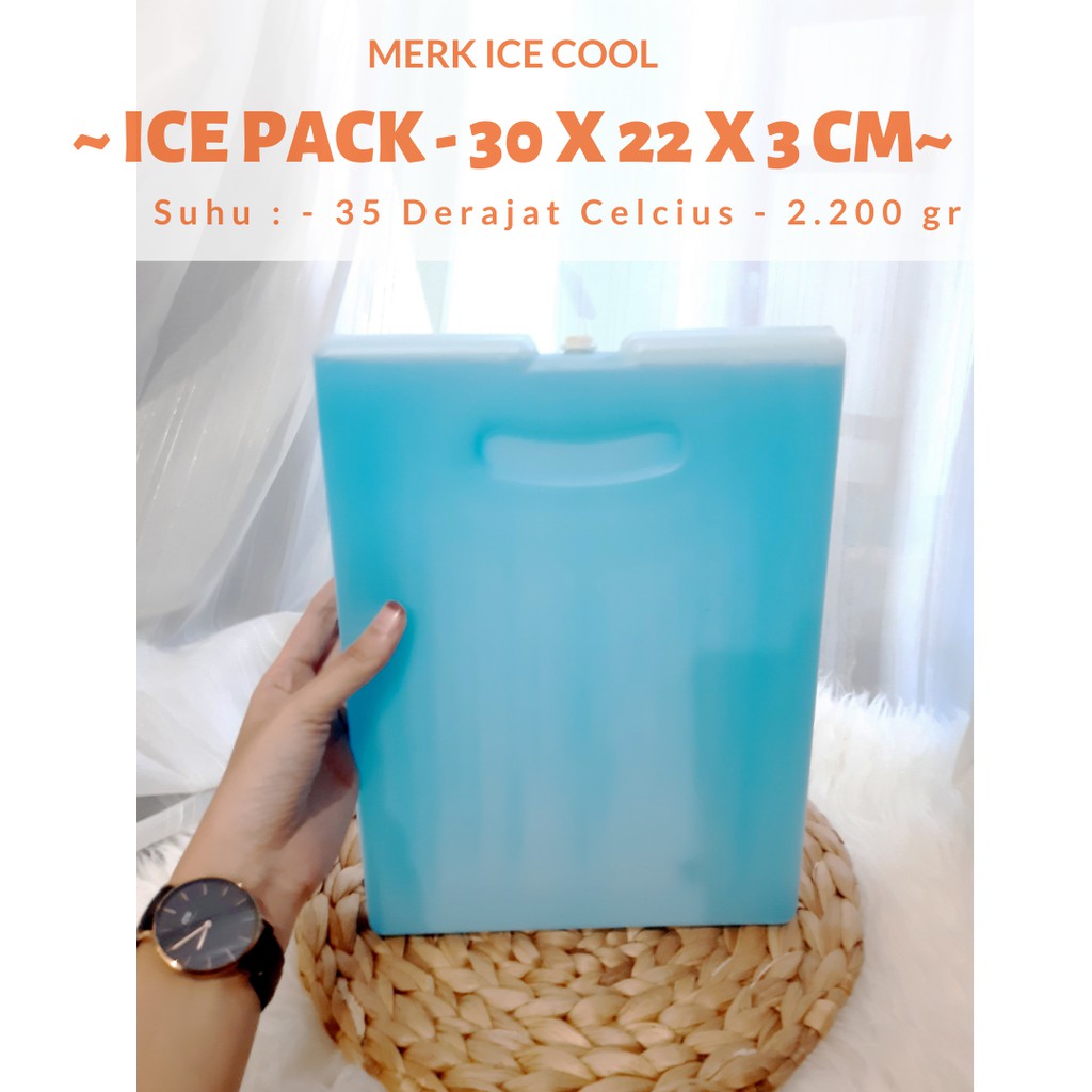 Jual Cod !! Pendingin Es Krim Box Icepack Espek Cooler Ice Pack Cooler