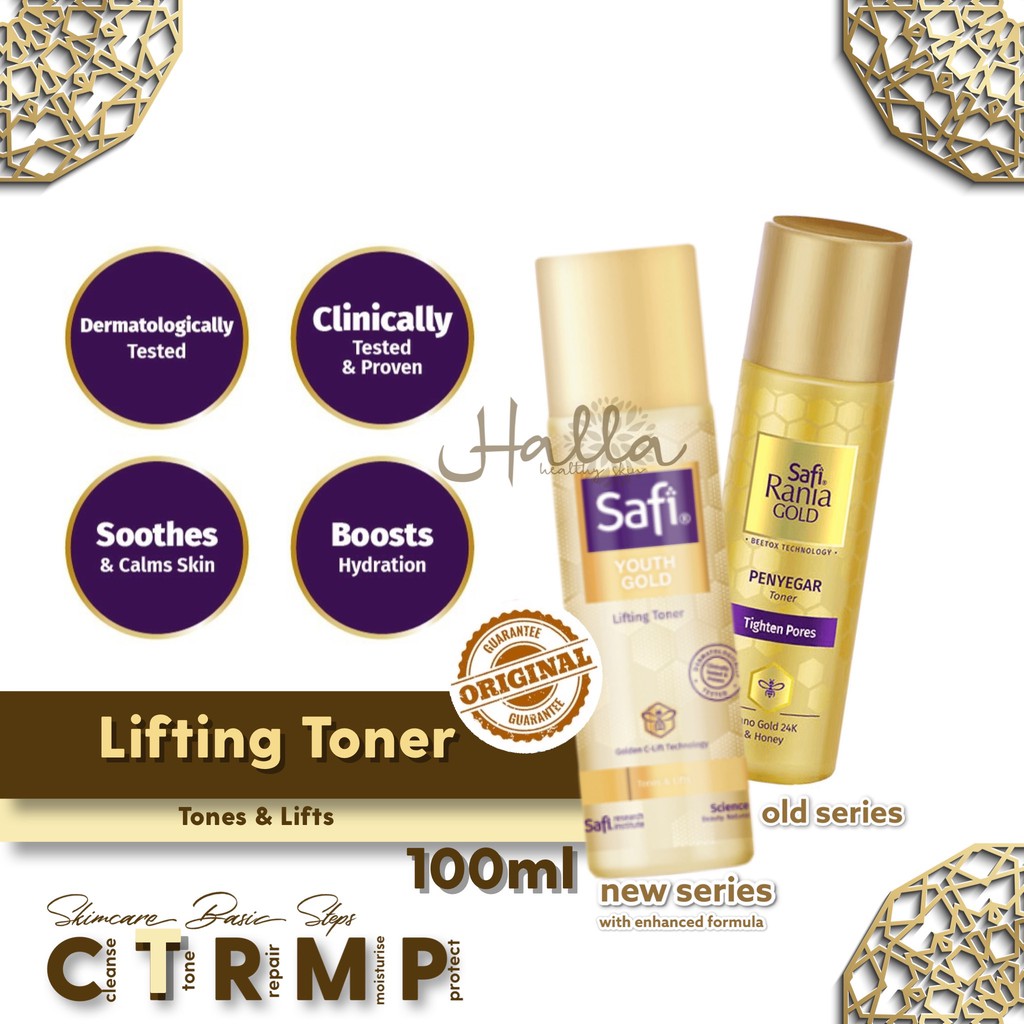 Jual SAFI Malaysia | Safi Rania Gold Toner 100ml | Shopee Indonesia