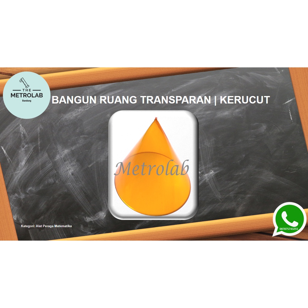 Jual Model Kerucut | Bangun Ruang Transparan | Shopee Indonesia