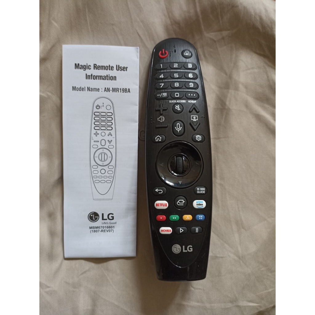 Jual REMOTE CONTROL MAGIC REMOTE CONTROL LG ANMR19BA MR19BA ORIGINAL Shopee Indonesia