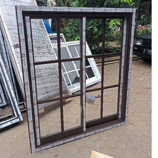 Jual Jendela Sliding Aluminium 120x140 | Shopee Indonesia