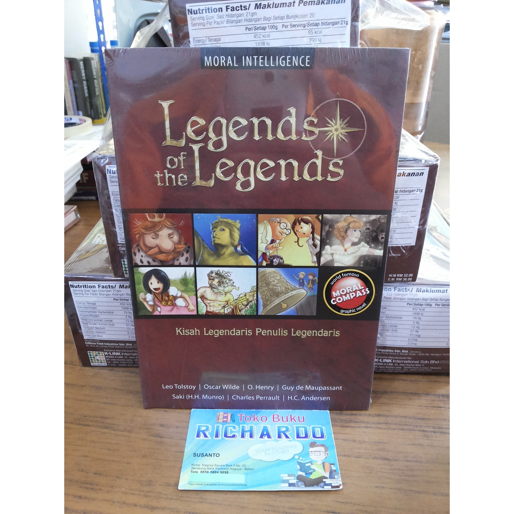 Jual Buku Legends of the Legends - Kisah Legendaris Penulis Legendaris ...