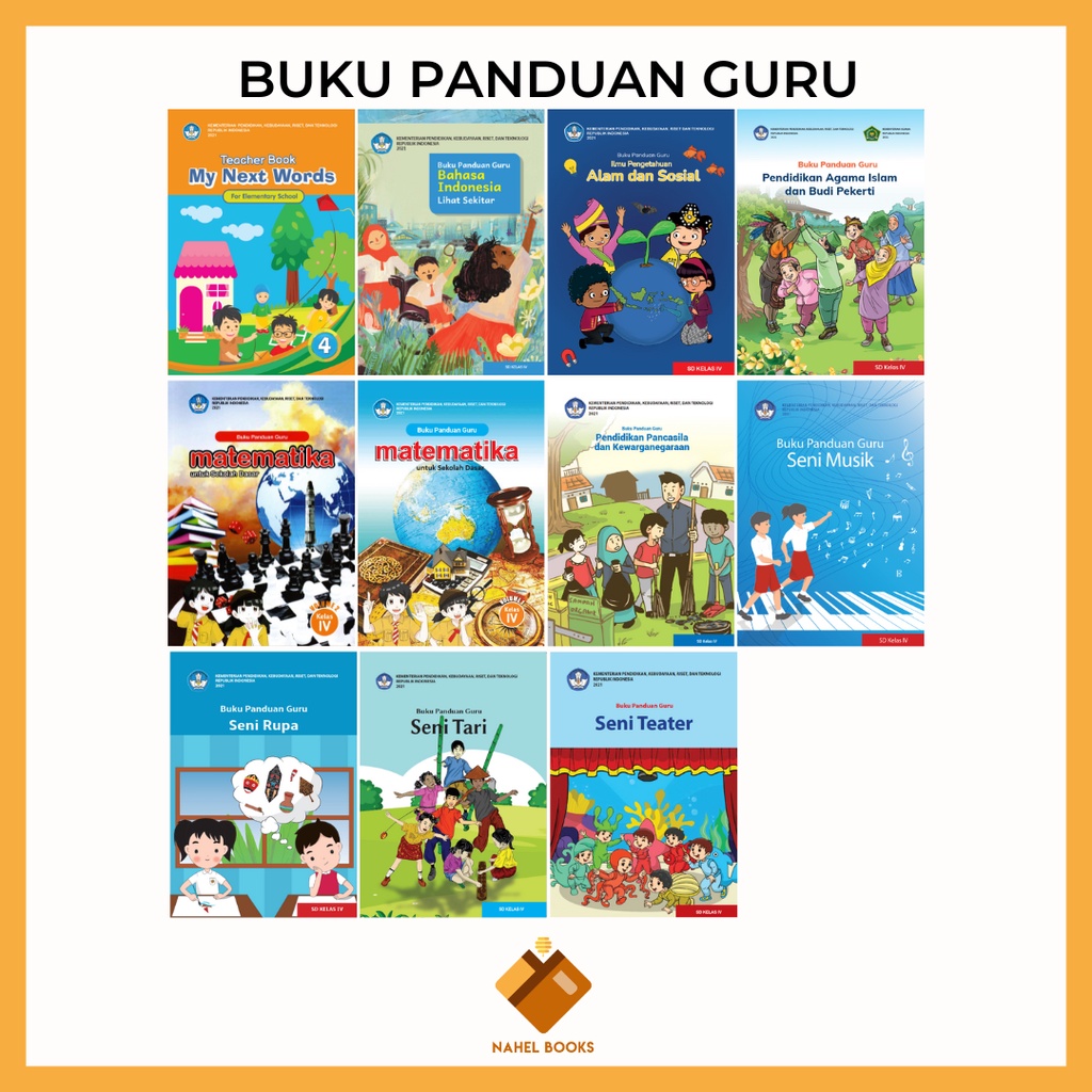 Jual (GURU) BUKU PAKET KURIKULUM MERDEKA SD KELAS 4 (KURIKULUM ...