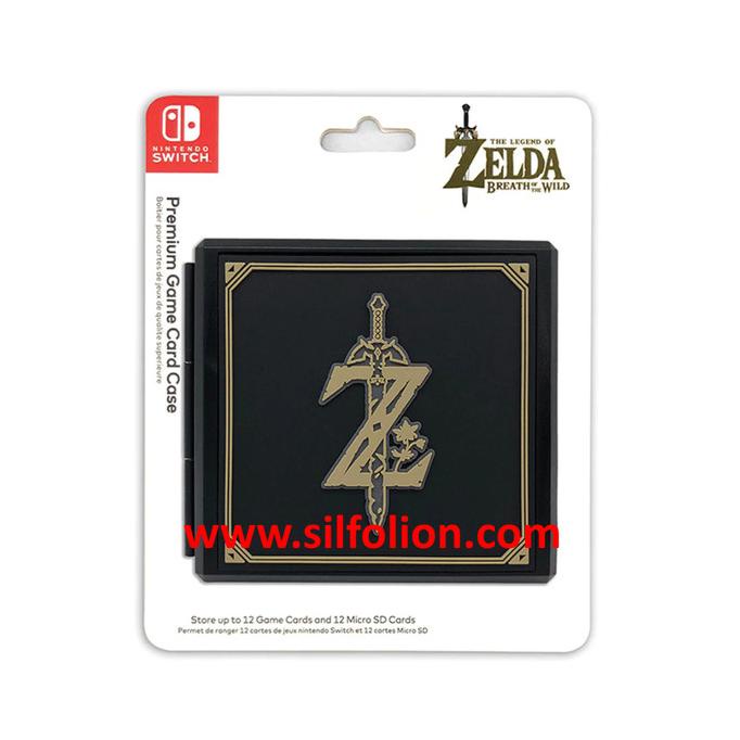 Jual Nintendo Switch Premium Game Card Case Zelda Black Edition