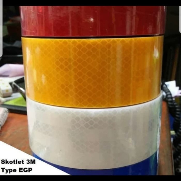 Jual STICKER REFLOMAX REFLECTIVE 3M EGP PEMANTUL CAHAYA 2