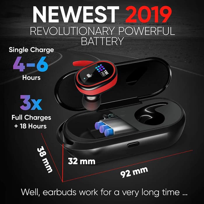 Jual TBI Pro Air Buds Upgrade True Wireless Headset Shopee Indonesia