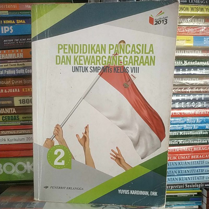 Jual Buku Pendidikan Pancasila Dan Kewarganegaraan Untuk Smp Kelas Viii K13 Shopee Indonesia 5131