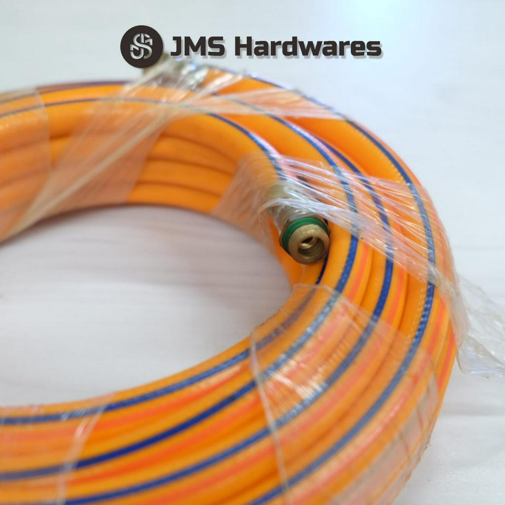 Jual Selang Kompresor 10M / Selang Air Compressor Hose Kuning Selang ...