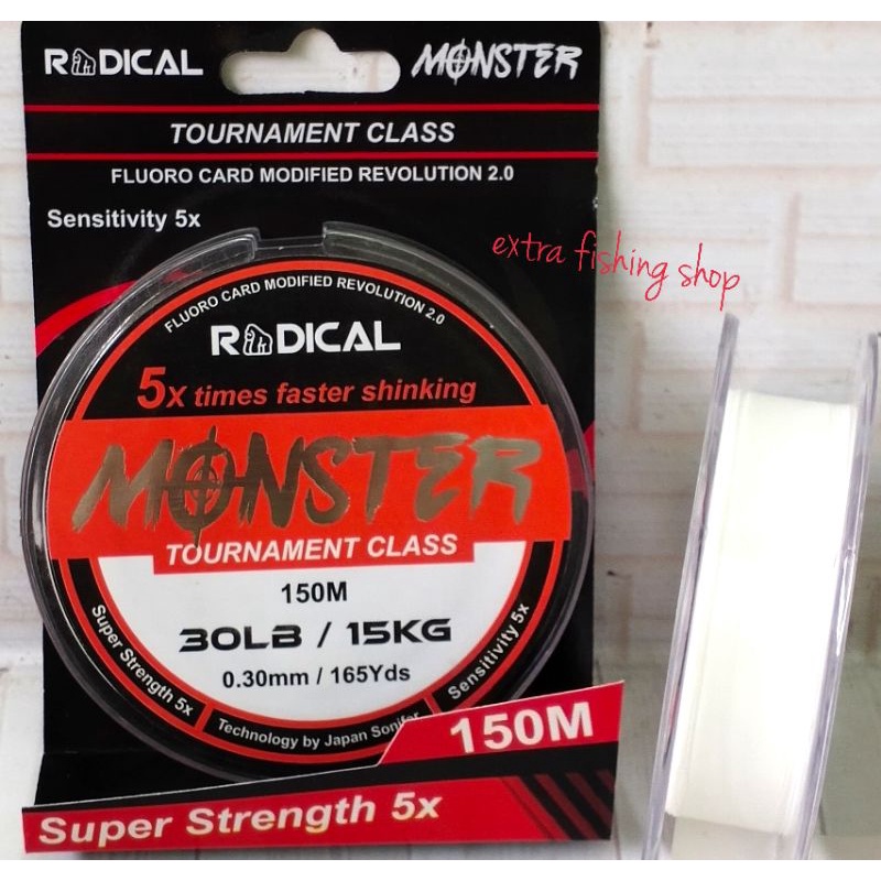 Jual Senar Pancing RADICAL MONSTER extra strong!! Warna PUTIH SUSU ...