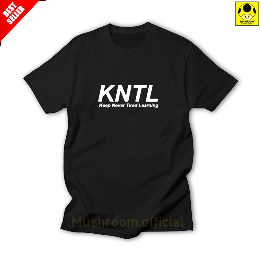 Jual Mushroom Official Kaos distro KNTL kaos keep never tired