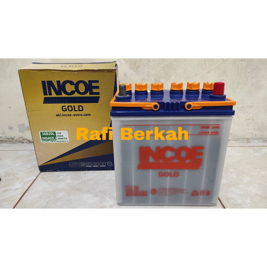 Jual Aki Mobil Daihatsu Ayla -Charade -YRV -Classy NS40ZL INCOE GOLD