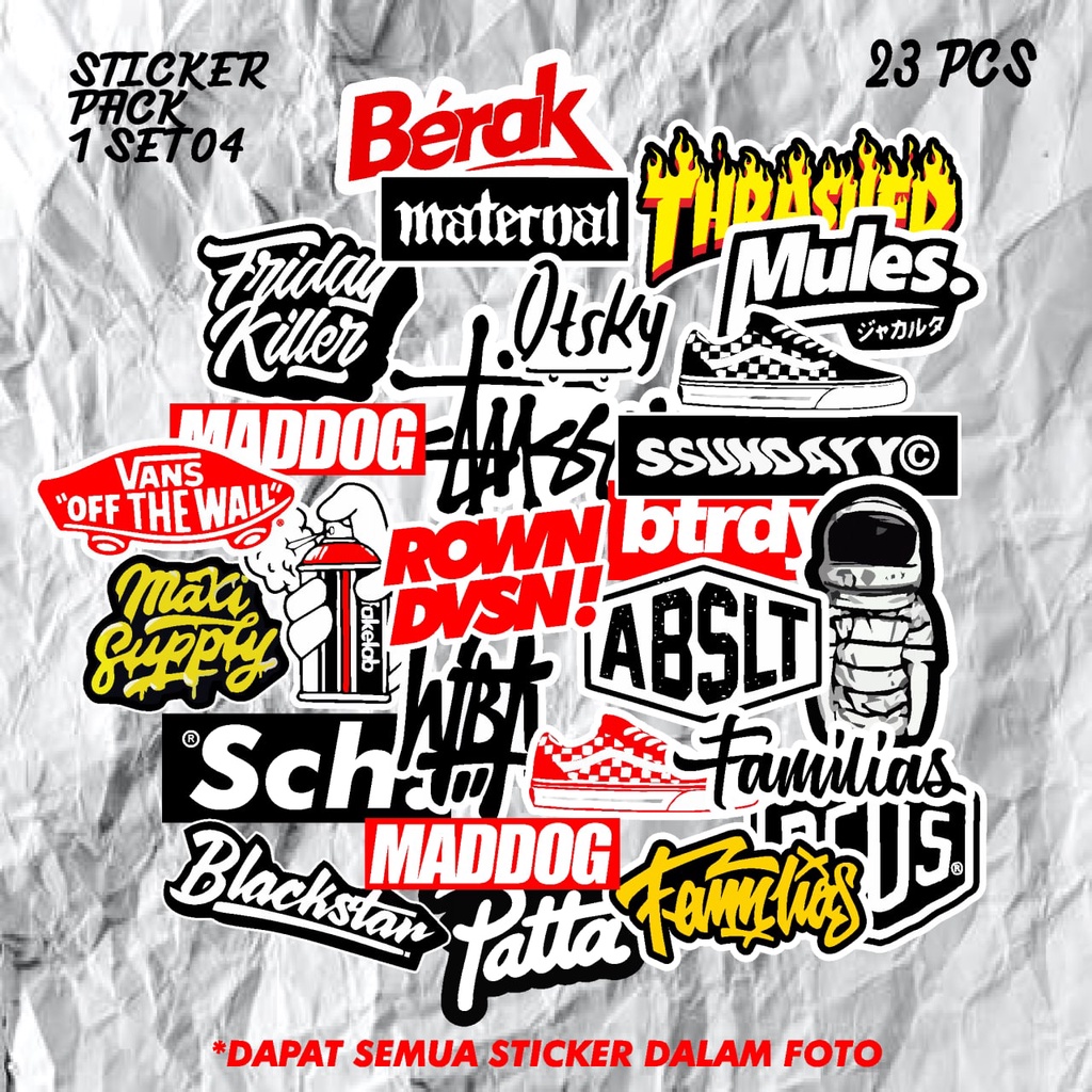 Jual STICKER PACK / RACING / STIKER PACK / STIKER MOTOR / STICKER BALAP ...