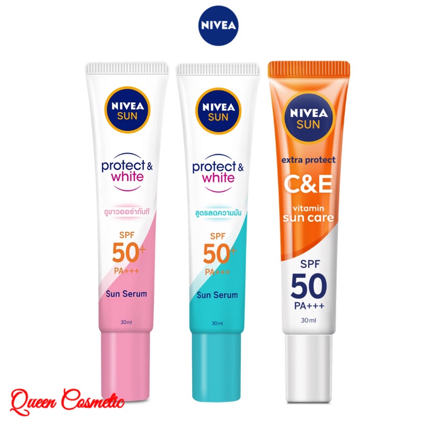 Jual Nivea Sun Face Protection Serum Spf 50 Pa Instant Aura Oil Control Sun Extra 9548